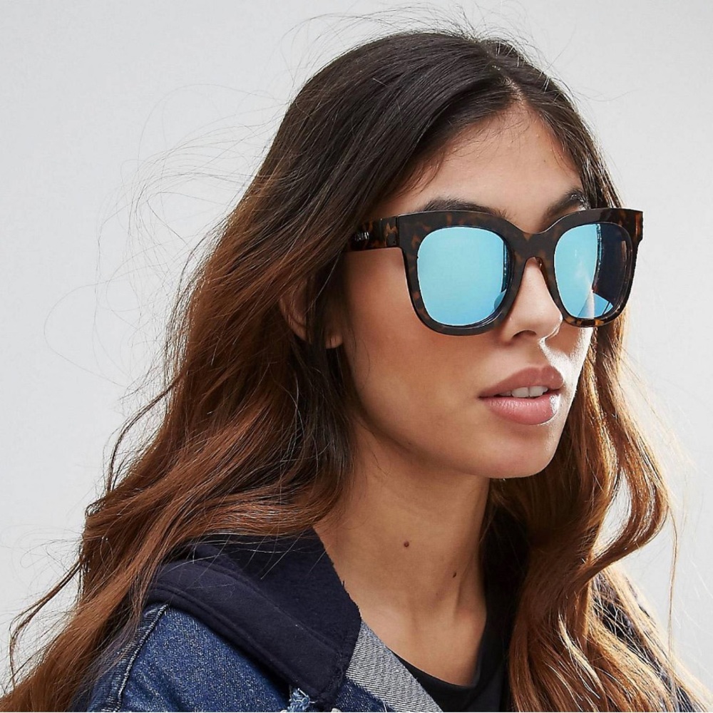 Quay Australia Sagano Tort reflective sunglasses